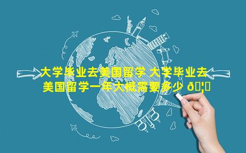大学毕业去美国留学 大学毕业去美国留学一年大概需要多少 🦄 钱